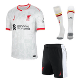 Liverpool Auswärts-Fußballtrikot 2024/25 (Trikot + Shorts + Socken)